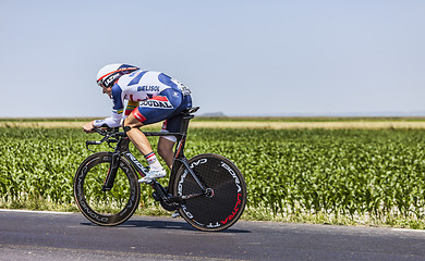 Image showing The Cyclist Adam Hansen