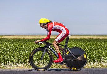 Image showing The Cyclist Guillaume Levarlet