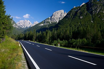 Image showing Mountain Road