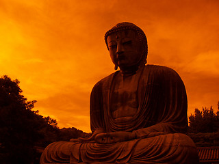 Image showing giant Buddha statue