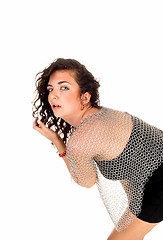 Image showing Girl with chainmail blouse.