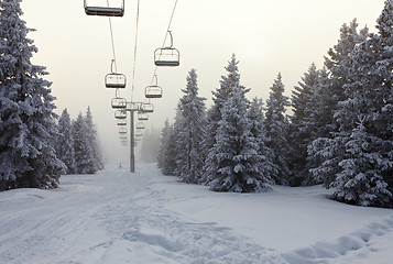 Image showing Ski Lift