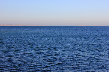 Image showing Red sea