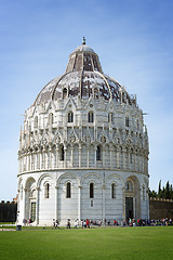 Image showing Famous square piazza miracoli