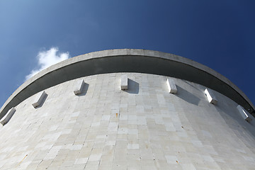 Image showing Wall  Cooling tower power plant