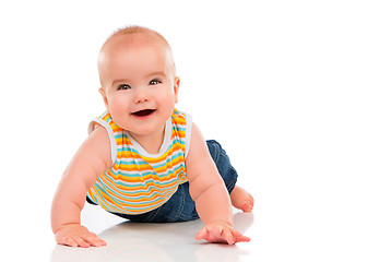 Image showing Happy Little Baby