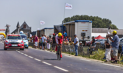 Image showing The Cyclist Jerome Coppel