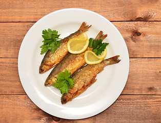 Image showing fried fish