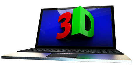 Image showing 3d screen concept