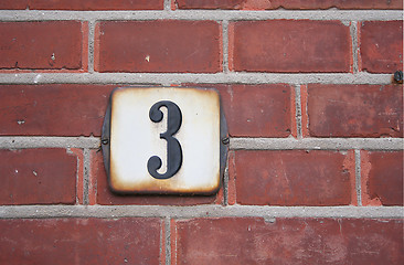 Image showing house number 3