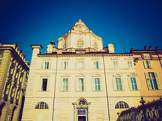 Image showing Retro look San Lorenzo Turin