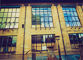 Image showing Retro looking Glasgow School of Art