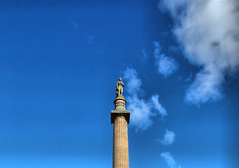 Image showing Scott monument Glasgow - HDR