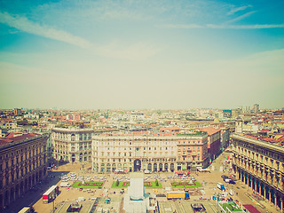 Image showing Retro look Milan, Italy