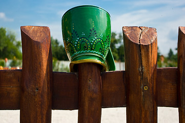 Image showing Ceramic pitcher.