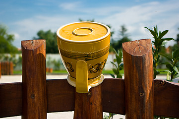 Image showing Ceramic pitcher.