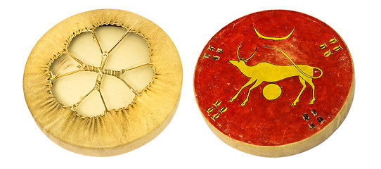 Image showing Painted drum.