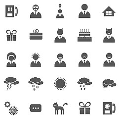 Image showing Vector Set Of Icons