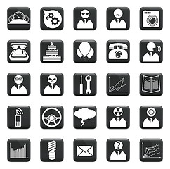 Image showing Vector Set Of Icons