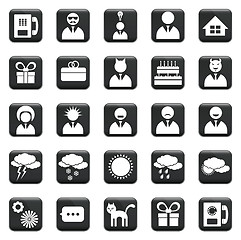 Image showing Vector Set Of Icons