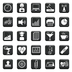 Image showing Vector Set Of Icons