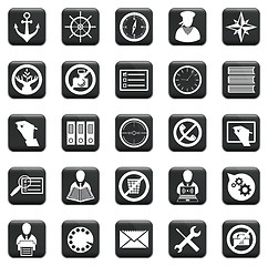 Image showing Vector Set Of Icons