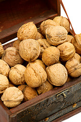 Image showing Chest With Walnuts 