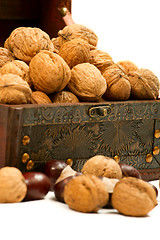 Image showing Chest With Walnuts 