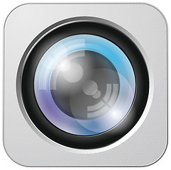 Image showing Camera Lens Icon