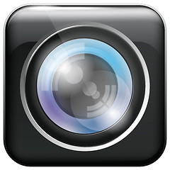 Image showing Camera Lens Icon