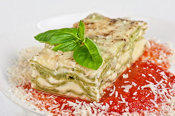 Image showing lasagna