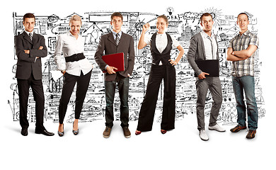 Image showing Business Team