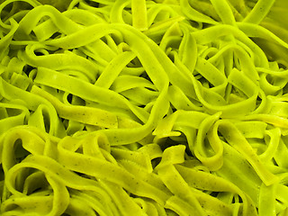 Image showing Green pasta