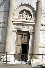 Image showing Entrance Leaning Tower Pisa