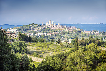 Image showing San Gimignano in Tuscany