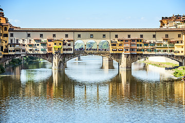 Image showing Ponte Vecchio in Florence