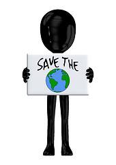 Image showing Save the Earth