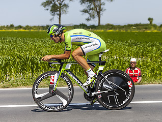 Image showing The Cyclist Alan Marangoni