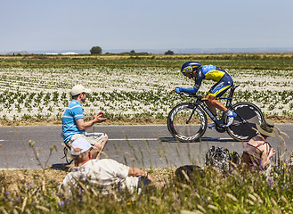 Image showing The Cyclist Sergio Paulinho