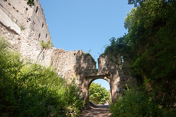 Image showing Castle in France forest