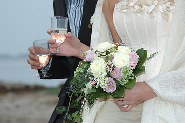 Image showing Wedding couple