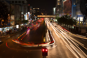 Image showing night traffic