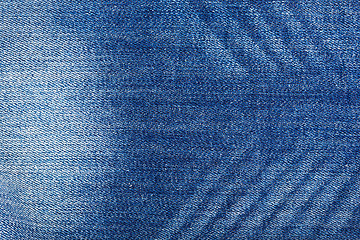 Image showing artificially aged denim, close-up 