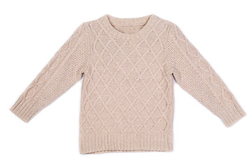 Image showing Classic knitted cardigan