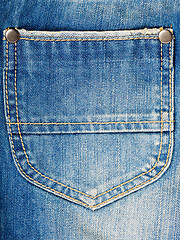 Image showing pocket female jeans