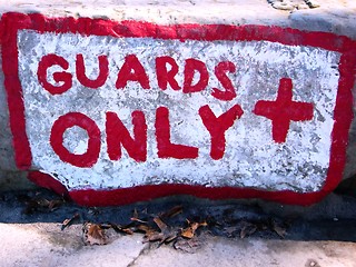 Image showing Guards Only
