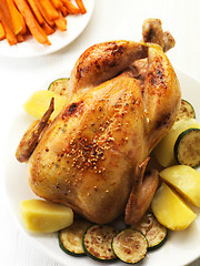 Image showing Roast chicken