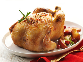 Image showing Roast chicken