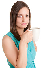 Image showing Drinking Tea