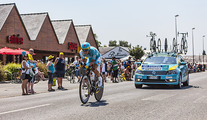 Image showing The Cyclist Alexey Lutsenko